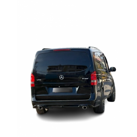 Mercedes Benz Vito W447 (2014 - 2024) Arka Tampon Eki - Difüzör (Plastik)